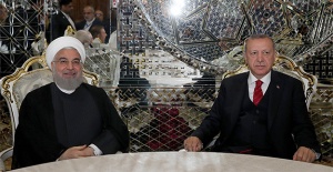 İran Cumhurbaşkanı Ruhani Çankaya Köşkü’nde
