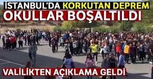 İstanbul'da korkutan deprem
