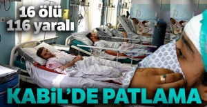 Kabil'de patlama: 16 ölü, 116 yaralı