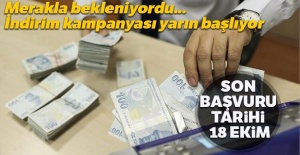 Merakla bekleniyordu... İndirim kampanyası yarın başlıyor