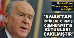 MHP Lideri Bahçeli, Sivas Kongresi'nin 100.yıl dönümünde konuştu