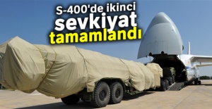S-400'de ikinci sevkiyat tamamlandı