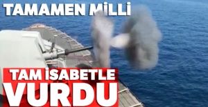 Tamamen milli: Tam isabetle vurdu