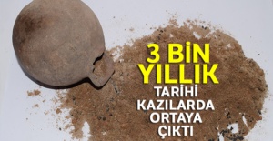 3 bin yıllık tarihi kazılarda ortaya çıktı
