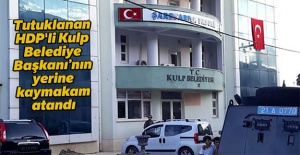 Tutuklanan Kulp Belediye Başkanı'nın yerine kaymakam atandı