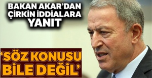 Bakan Akar: Terörle mücadelemiz sadece Türkiye için değil