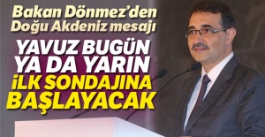 Bakan Dönmez'den Doğu Akdeniz Mesajı