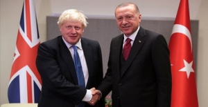 Cumhurbaşkanı Erdoğan, Johnson ile görüştü
