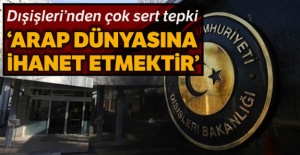 Dışişleri'nden Arap Ligi Genel Sekreterine cevap