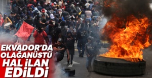 Ekvador'da olağanüstü hal ilan edildi