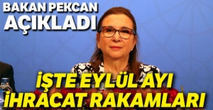 Bakan Pekcan açıkladı: İşte Eylül ayı ihracat rakamları