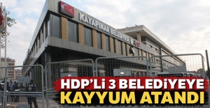 HDP'li 3 belediyeye kayyum atandı