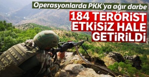İçişleri Bakan Yardımcısı Çataklı: '184 terörist etkisiz hale getirildi'