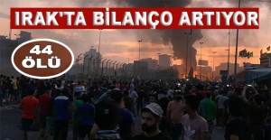 Irak'ta bilanço artıyor: 44 ölü