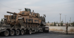 Sınıra tank ve komando sevkiyatı