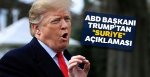 Trump'tan yeni açıklama