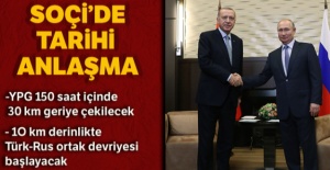 Türkiye ve Rusya'dan Soçi'de tarihi mutabakat