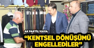 AK Partili Kaya: CHP'nin millete hizmet derdi yok