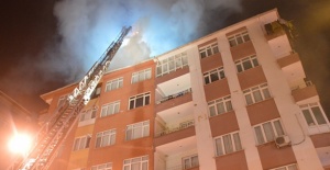 Bahçelievler’de korkutan yangın