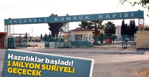 Hazırlıklar başladı! Güvenli bölgeye 1 milyon Suriyeli geçecek