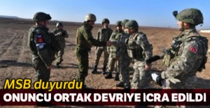 MSB: 'Türk ve Rus askeri unsurları onuncu ortak kara devriyesi icra etti'