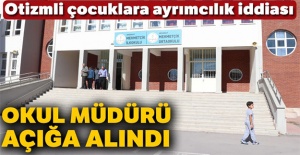O Okul müdürü açığa alındı