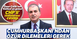 Ömer Çelik'ten 'Külliye'ye giden CHP'li' iddialarına yanıt