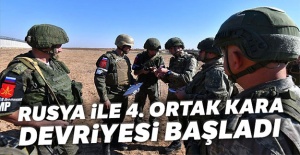 Rusya ile 4. ortak kara devriyesi başladı