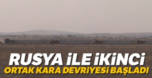 Rusya ile ikinci ortak devriye başladı