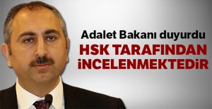 Adalet Bakanı Gül'den Ayşe Tuba Arslan açıklaması