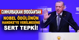 Cumhurbaşkanı Erdoğan'dan Nobel ödülünün Handke'ye verilmesine sert tepki!