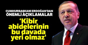 Cumhurbaşkanı Erdoğan'dan önemli açıklamalar