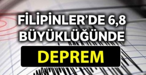Filipinler’de 6.8 büyüklüğünde deprem