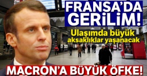 Fransa'da gerilim!