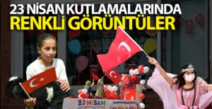 23 Nisan kutlamalarında renkli görüntüler