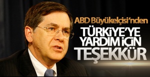 ABD Büyükelçisi Satterfield: 'Bağış için teşekkür ediyorum'