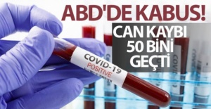 ABD'de Covid-19 nedeniyle can kaybı 50 bini geçti