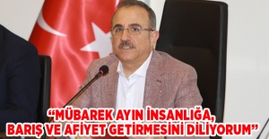Başkan Sürekli'den Ramazan ayı mesajı