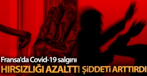 Fransa'da Covid-19 salgını hırsızlığı azalttı şiddeti arttırdı