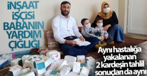 Aynı hastalığa yakalanan 2 kardeşin tahlil sonuçları da aynı