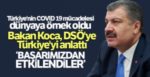 Bakan Koca: 'ABD bizden tedavi protokollerini istedi'