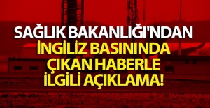 Bakanlıktan İngiltere'ye gönderilen ekipmanlara ilişkin iddialara cevap