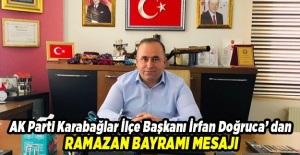 Başkan Doğruca, Ramazan Bayramını kutladı