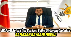Başkan Girbiyanoğlu Ramazan Bayramını Kutladı
