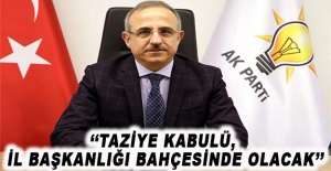 Başkan Sürekli, pandemi nedeniyle taziye ziyaretlerini tek günde kabul edecek