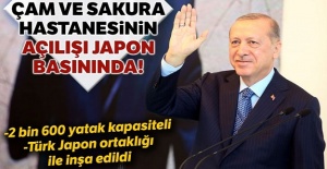 Çam ve Sakura Hastanesi'nin açılışı Japonya basınında