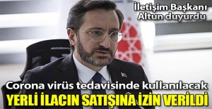 Corona virüs tedavisi için yerli ilacın satışına izin verildi