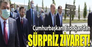 Cumhurbaşkanı Erdoğan'dan sürpriz ziyaret!