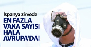 En fazla vaka sayısı hala Avrupa'da