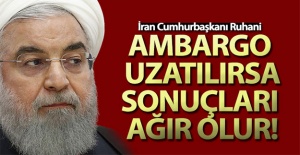İran Cumhurbaşkanı Ruhani'den ambargo açıklaması